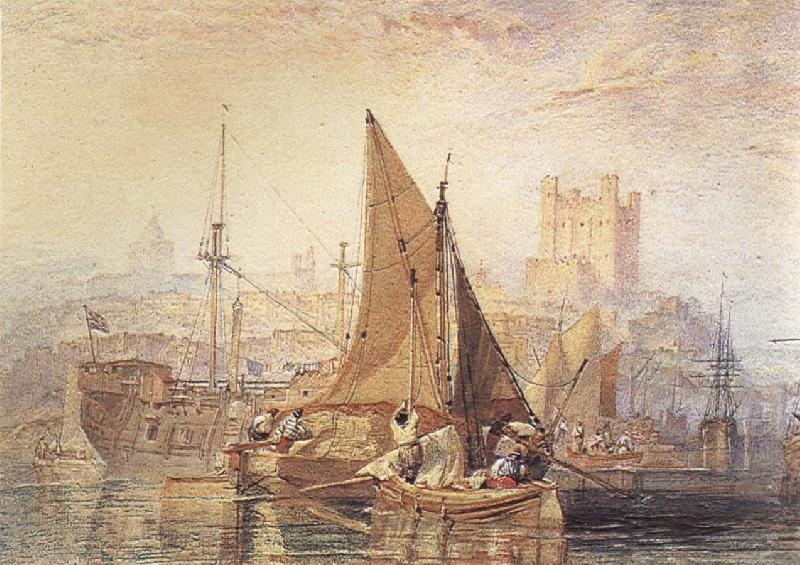 Joseph Mallord William Turner Sea France oil painting art
